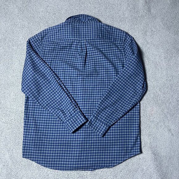 Vineyard Vines by Shep & Ian Classic Fit Tucker Shirt Blue Plaid Men's Large - Picture 3 of 6